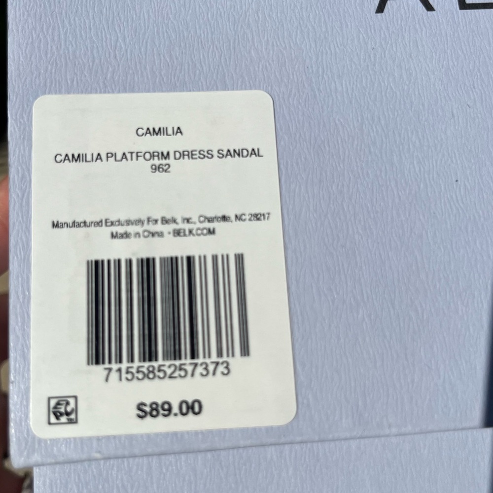 Aerosoles Camilla Soft Gold Platform Dress Sandal - Women's Size 10 NEW NIB - Picture 4 of 4
